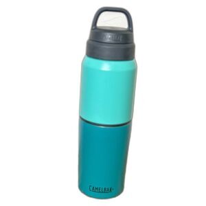 CamelBak MultiBev Insulated Stainless Steel Water Bottle 17oz & Travel Cup 12oz